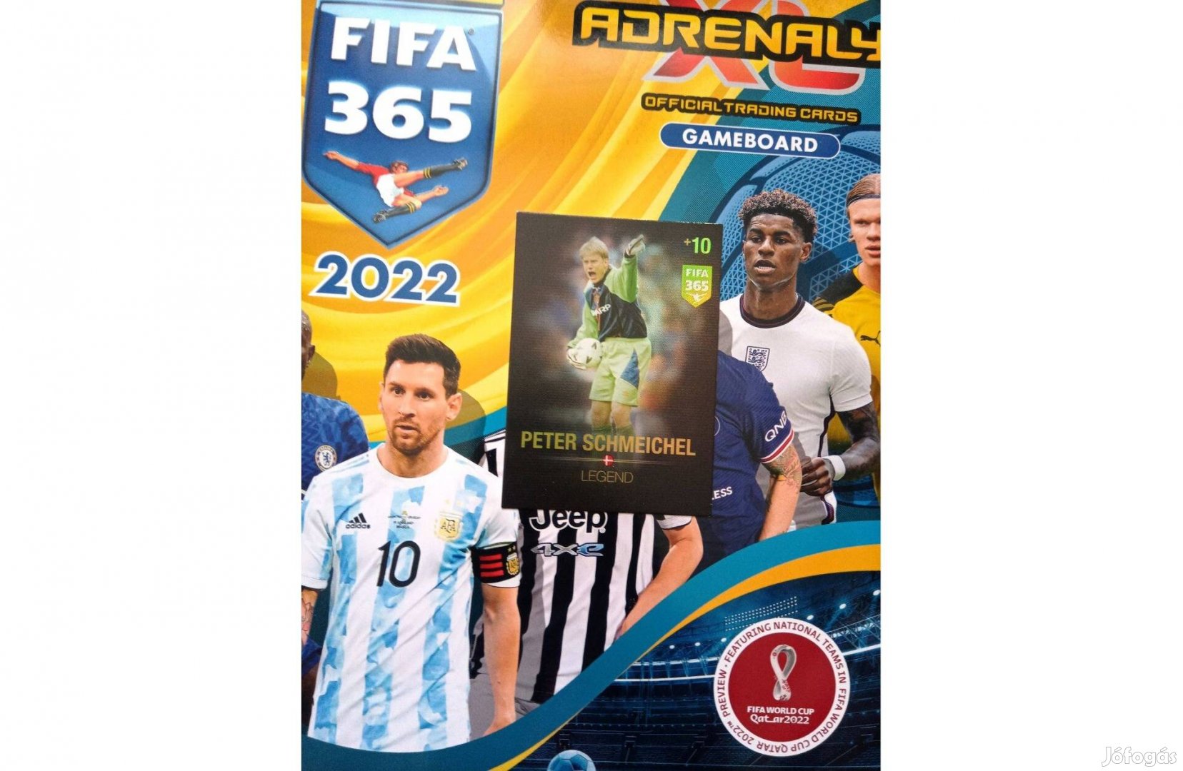 Panini FIFA 365 Adrenalyn Peter Schmeichel Legend kártya