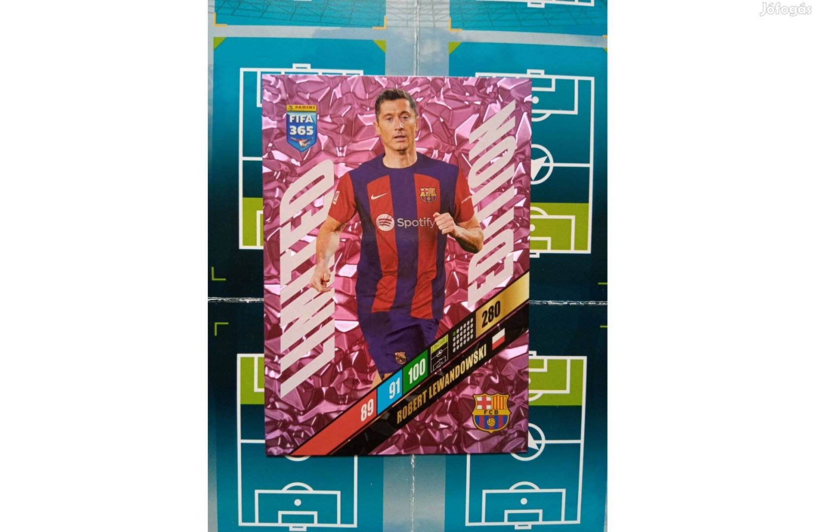 Panini FIFA 365 Adrenalyn XL 2024 Robert Lewandowski XXL Limited Akció