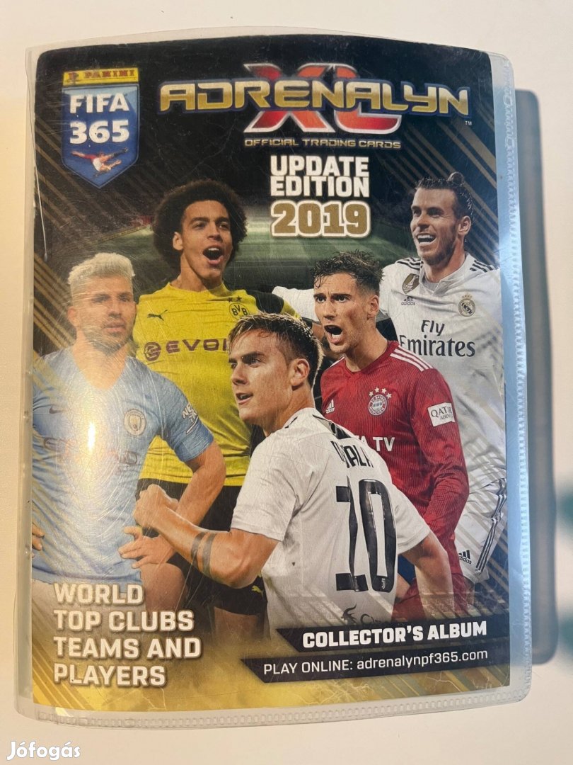 Panini FIFA 365 album vegyes focis kártyák