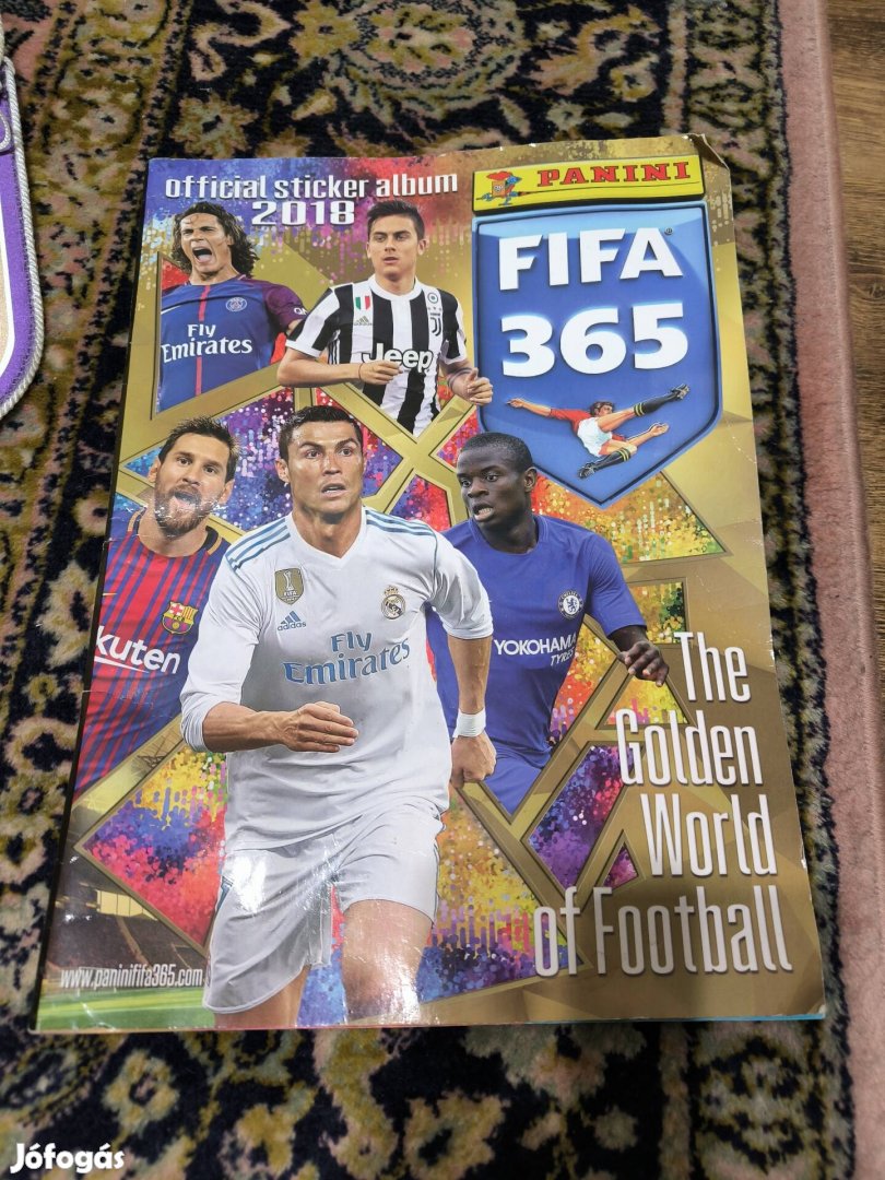 Panini FIFA 365 kártyák