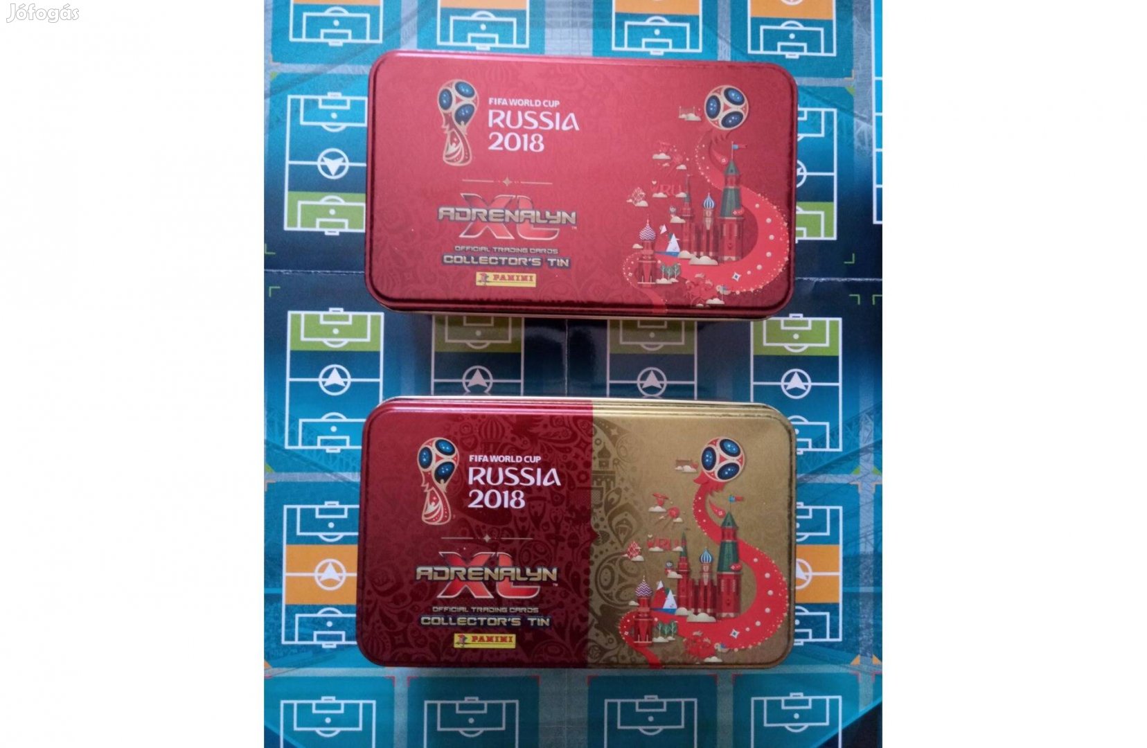 Panini FIFA World Cup 2018 Gyűjtői Nagy Fémdoboz Akció