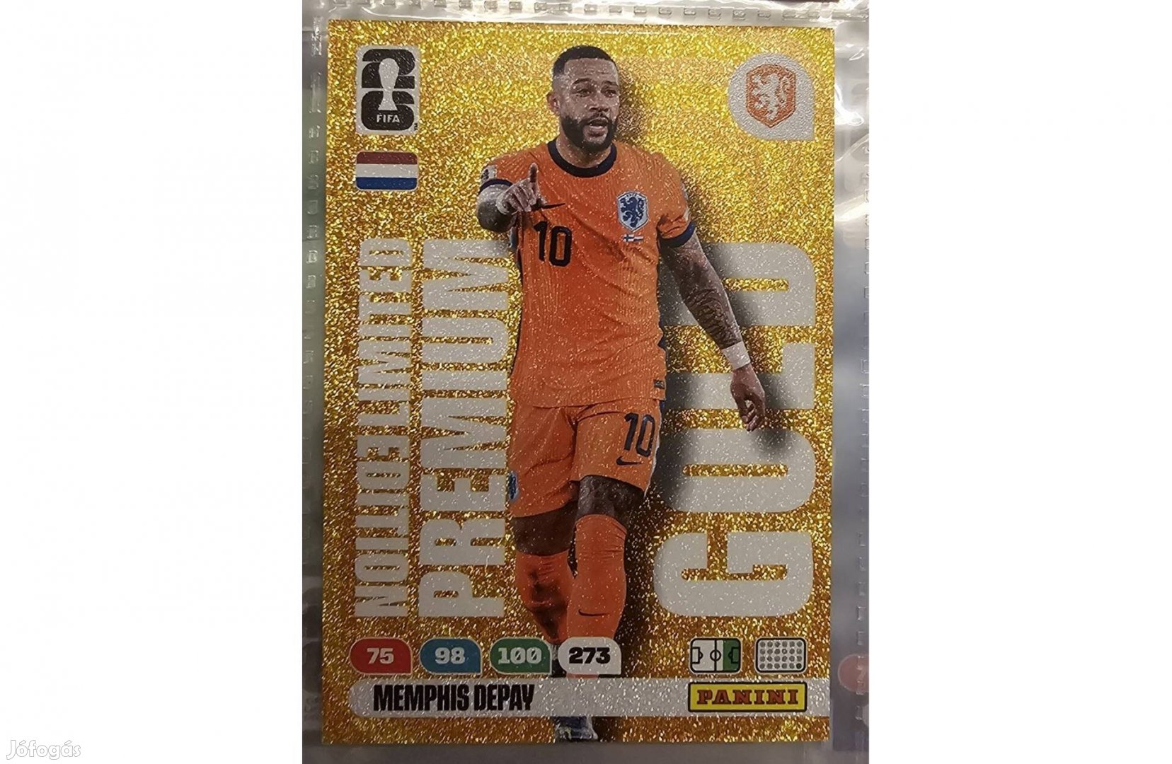 Panini FIFA World Cup 2026 - Memphis Depay Premium Gold