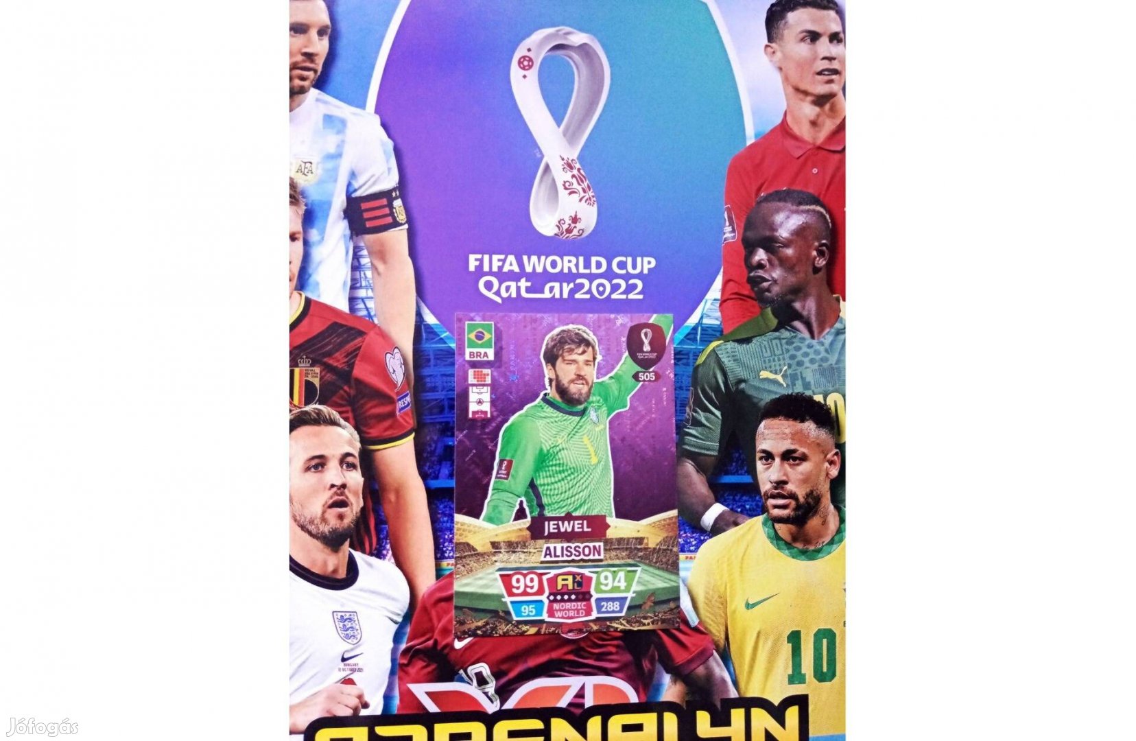 Panini FIFA World Cup Qatar 2022 Adrenalyn Nordic Edition Alisson