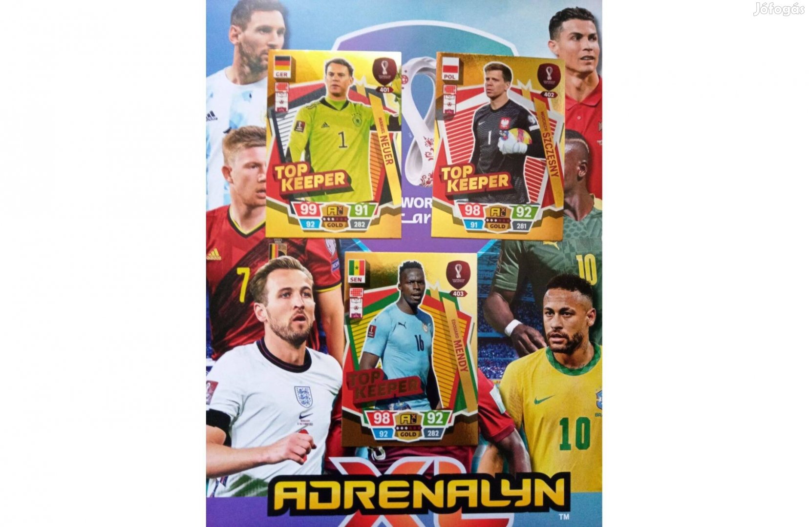 Panini FIFA World Cup Qatar 2022 Adrenalyn Top Keeper focis