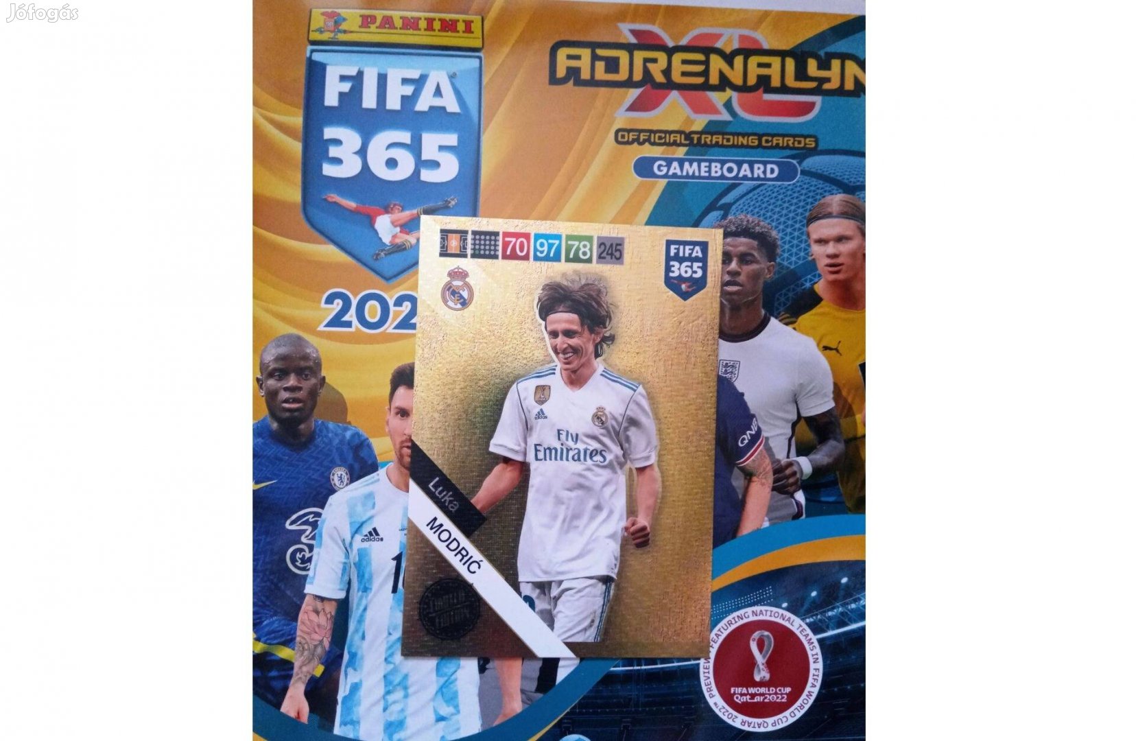 Panini Fifa 365 2018-2019 Luka Modric (Real Madrid) XXL Limited kártya