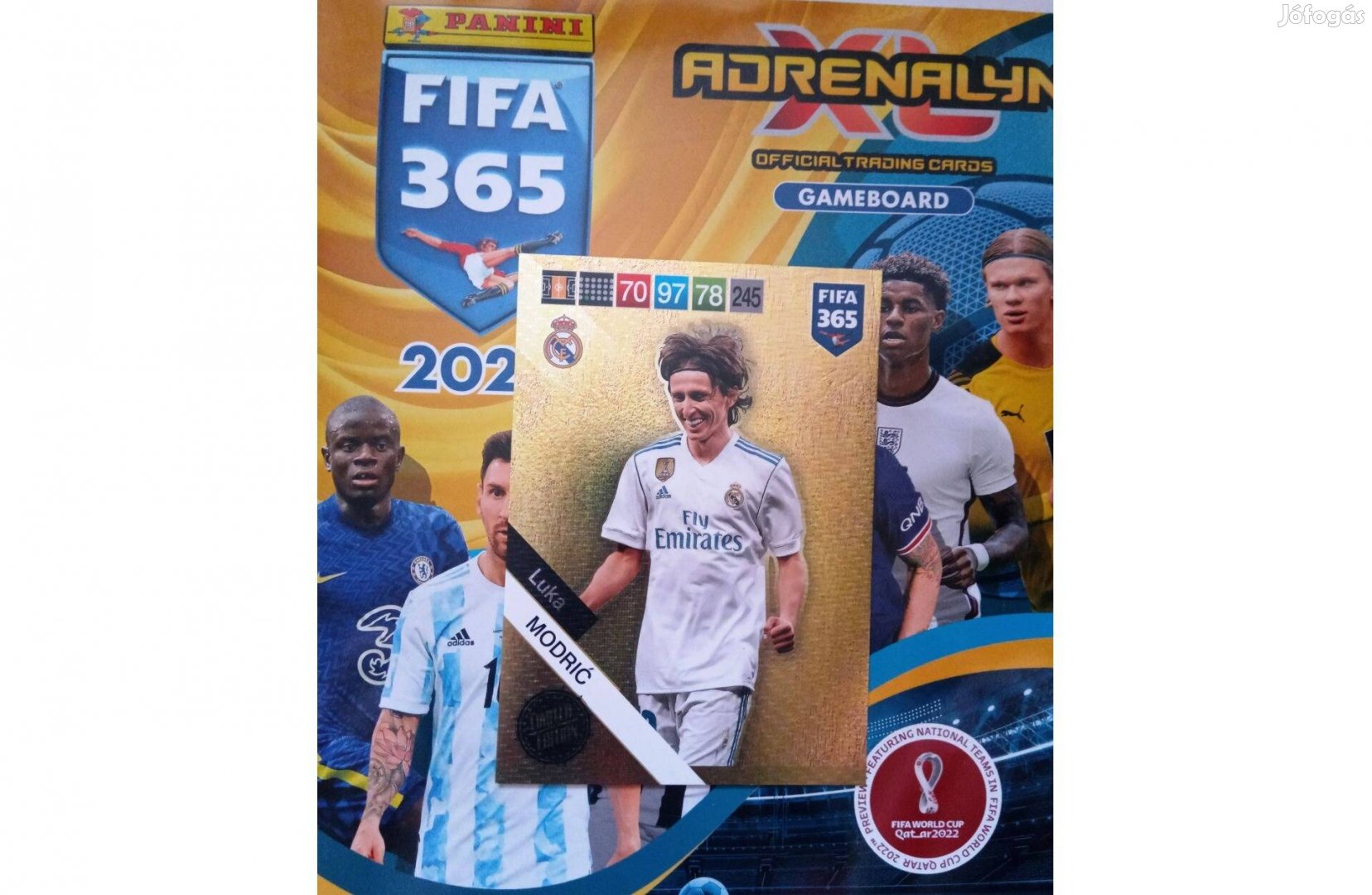 Panini Fifa 365 2018-2019 Modric (Real Madrid) XXL Limited kártya