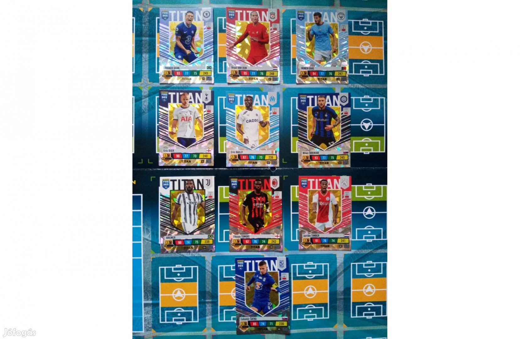 Panini Fifa 365 2023 Titan Válogatás kártyák