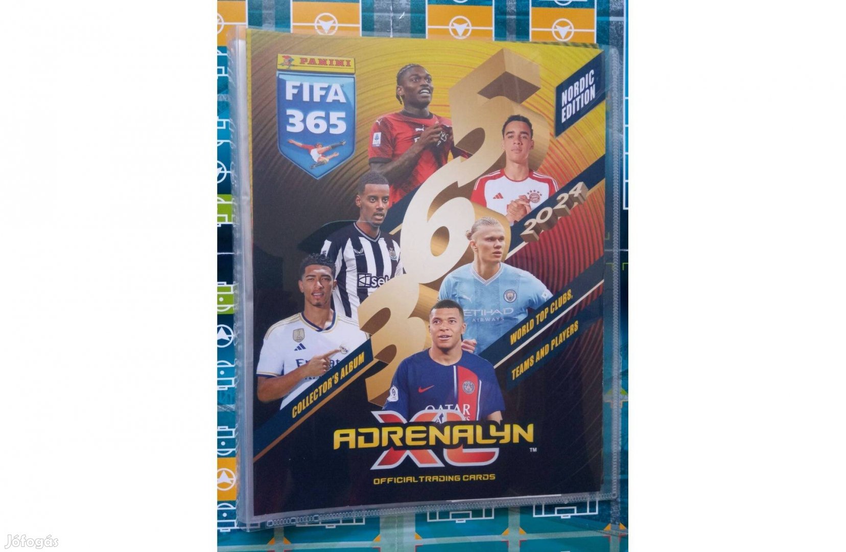 Panini Fifa 365 2024 Adrenalyn Nordic Edition kártyatartó album