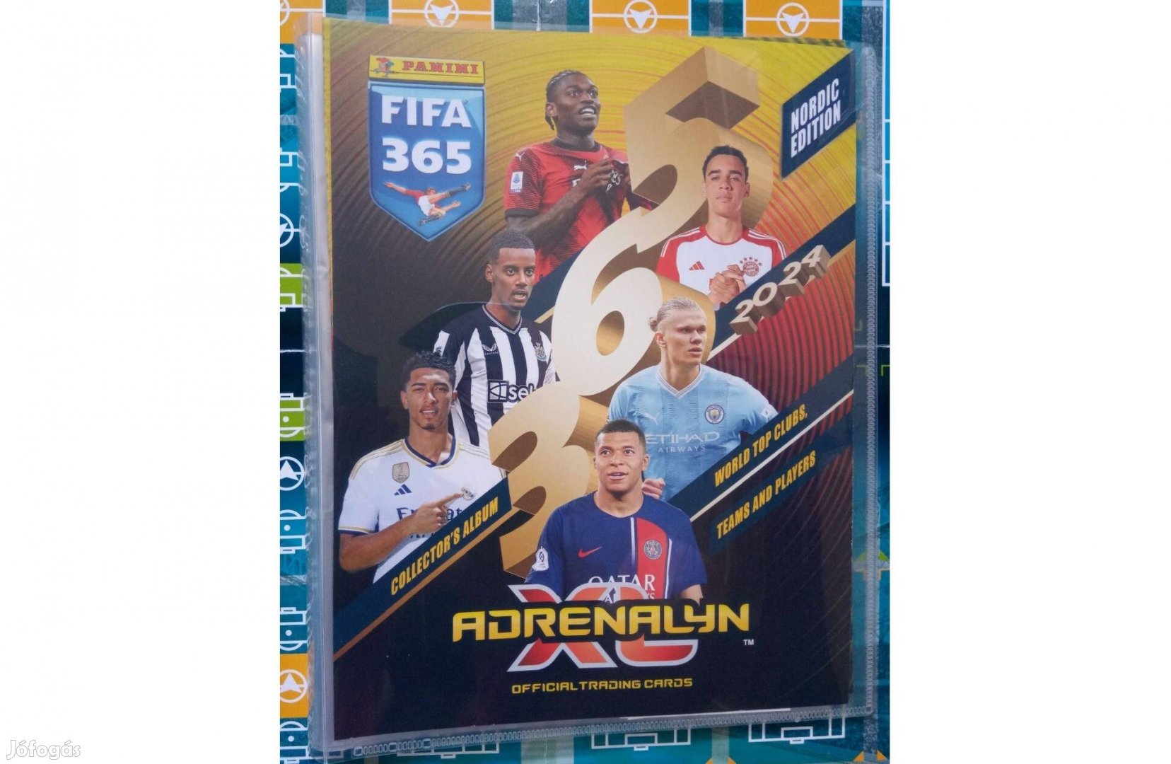 Panini Fifa 365 2024 Adrenalyn XL Nordic Edition kártyatartó album