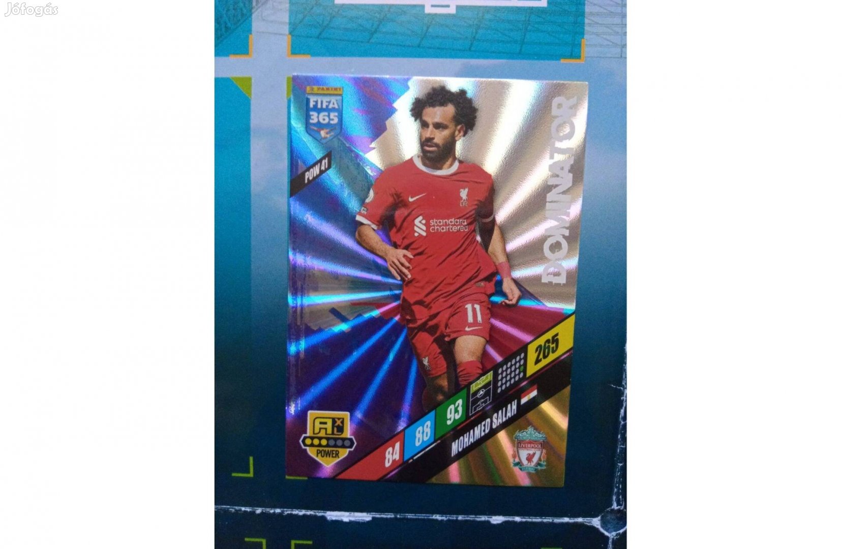 Panini Fifa 365 2024 Mohamed Salah Dominator focis kártya