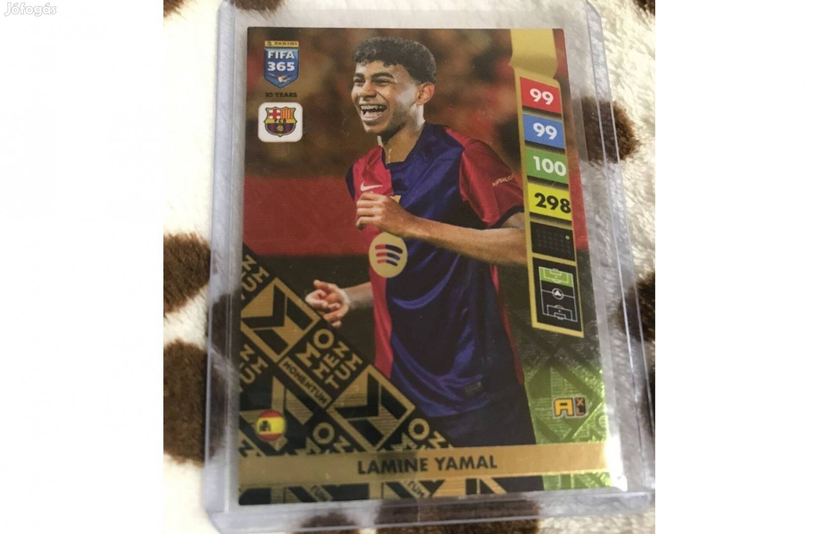 Panini Fifa 365 2025 Lamine Yamal momentum kártya