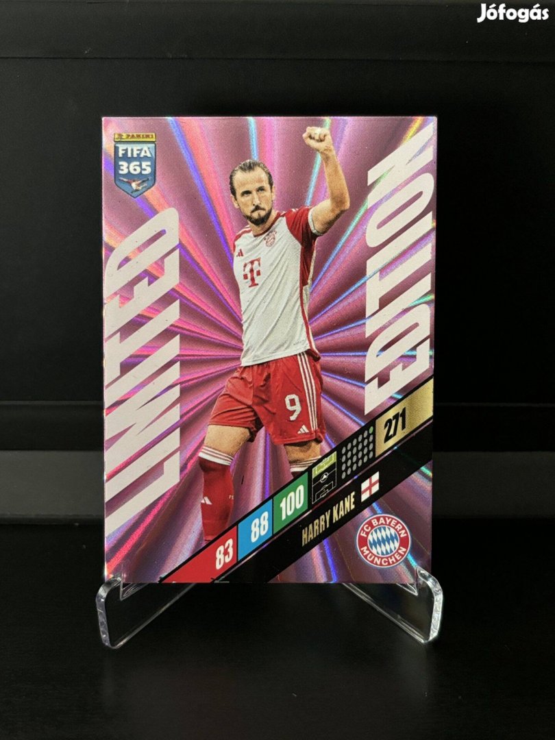 Panini Fifa 365 Limited Edition Harry Kane kártya