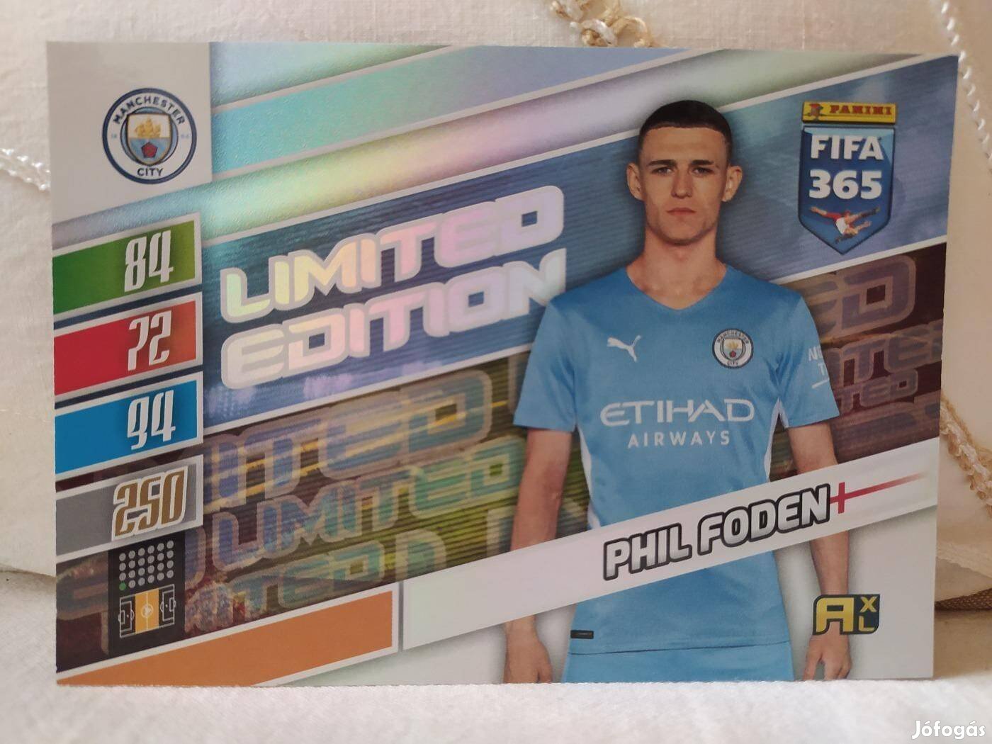 Panini Fifa 365 Limited Edition XL Phil Foden