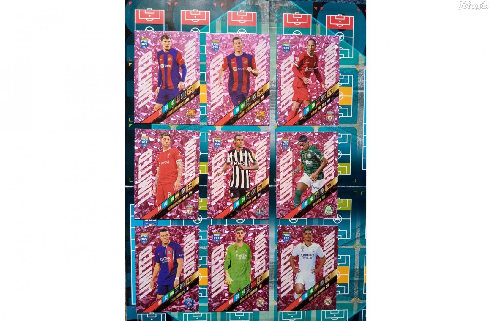 Panini Fifa 365 XXL Limited (nagyméretű) kártyák