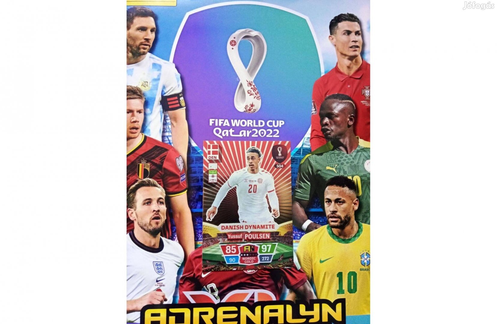 Panini Fifa World Cup Qatar 2022 Nordic Gold Poulsen kártya
