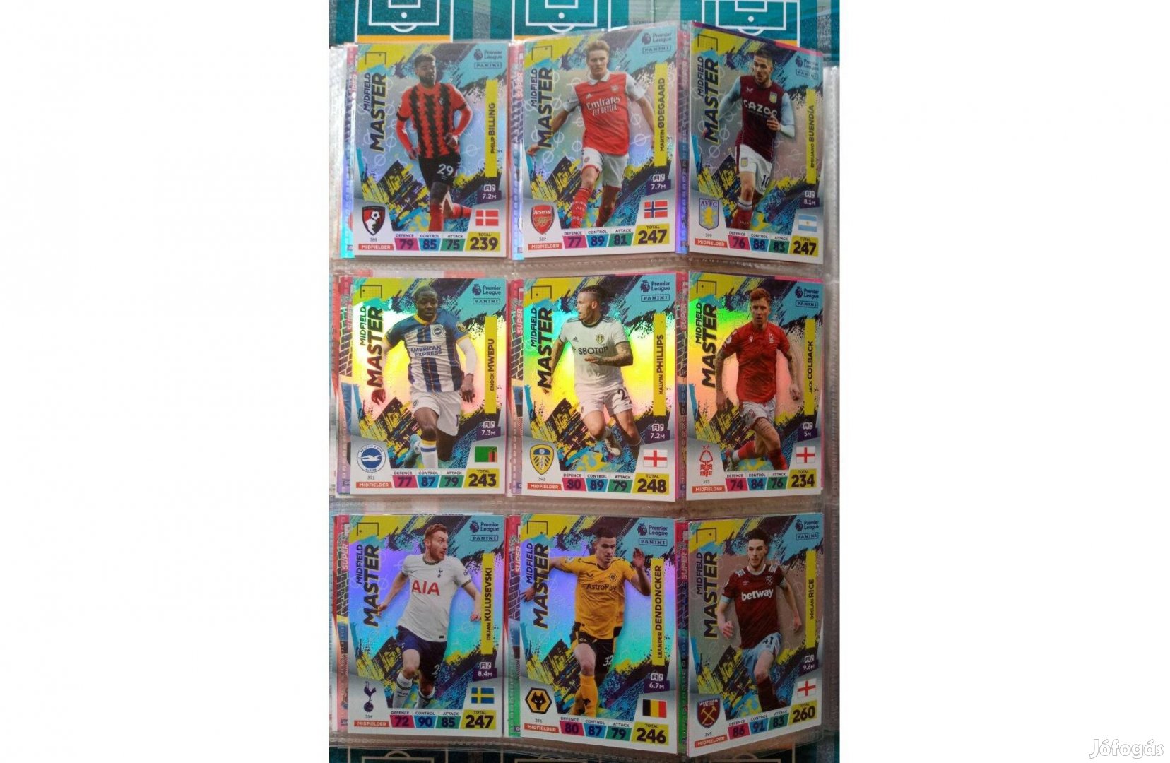 Panini Premier League 2022-2023 Adrenalyn Midfield Master