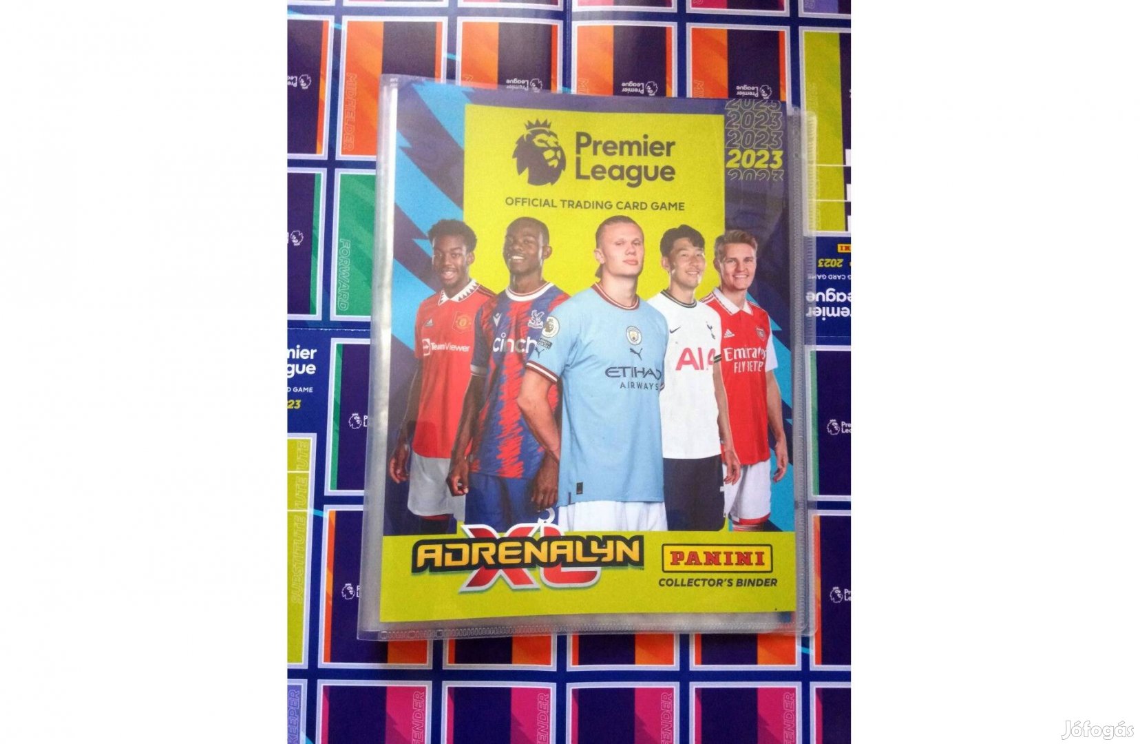 Panini Premier League 2023 Adrenalyn kártyagyűjtő album