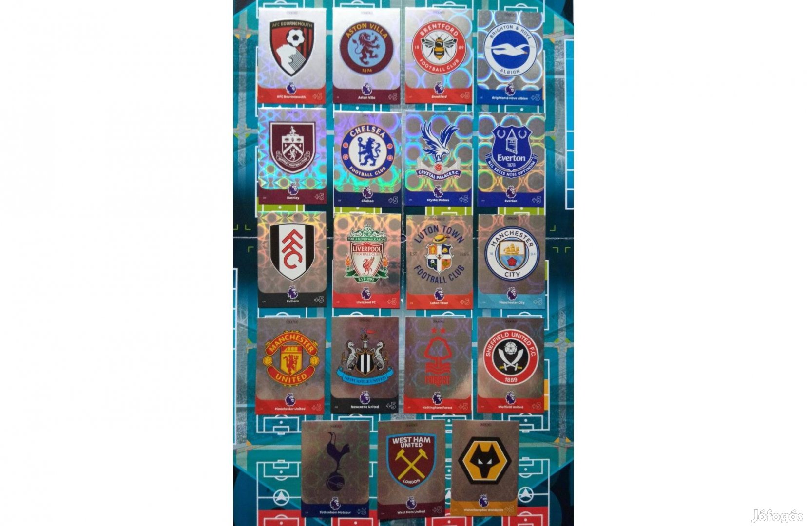 Panini Premier League 2024 Adrenalyn Club Crest Címer focis kártya