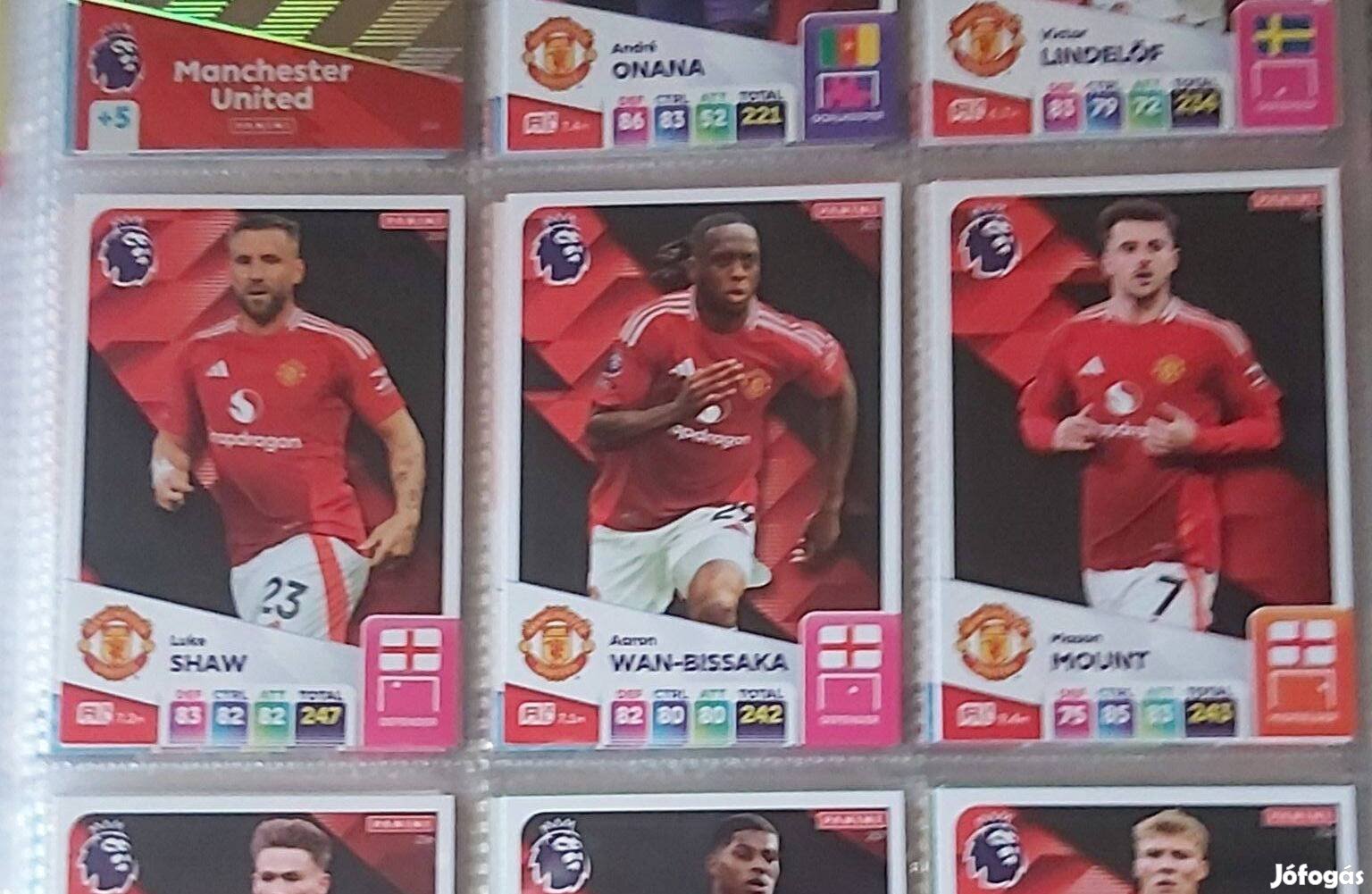 Panini Premier League 2025 Adrenalyn XL kártya