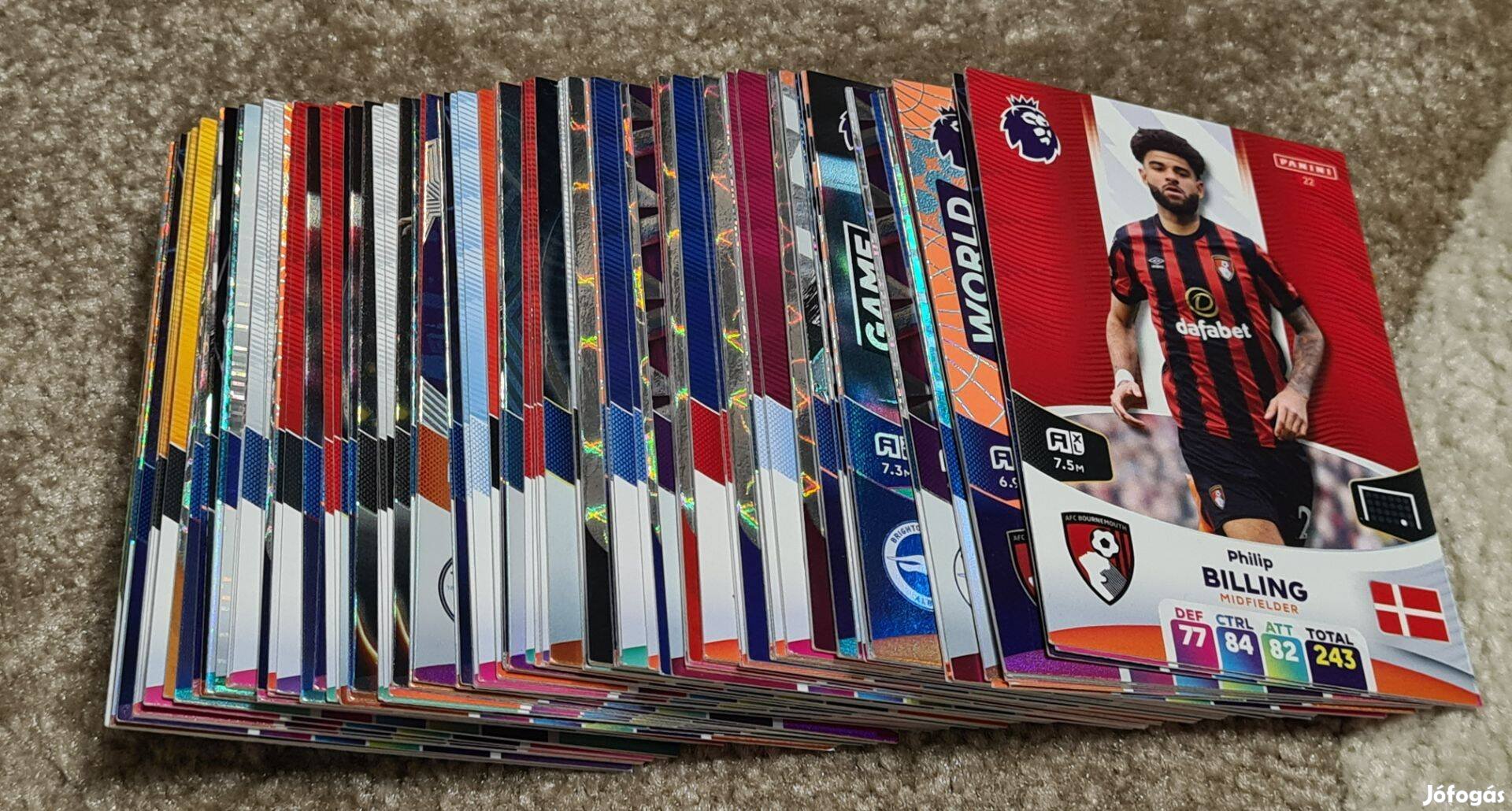 Panini Premier League Adrenalyn XL 23-24 Lot