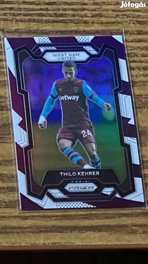 Panini Prizm Premier League 2023-24 - Thilo Kehrer /92 Lila-Fehér