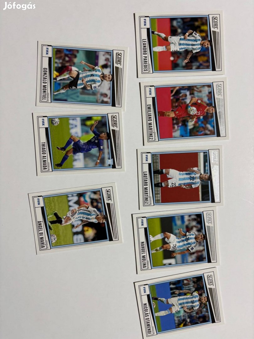 Panini Score Argentína focis kártyák egyben