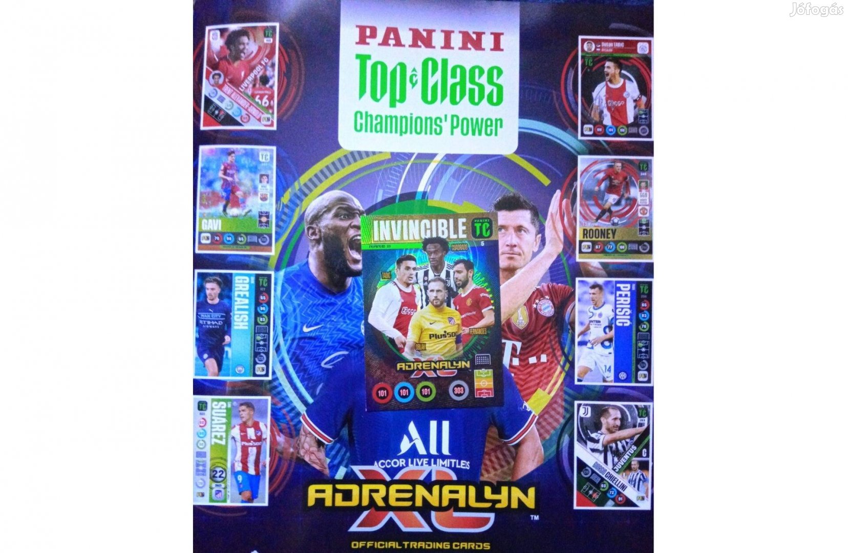 Panini Top Class 2021-2022 Adrenalyn Invincible focis kártya