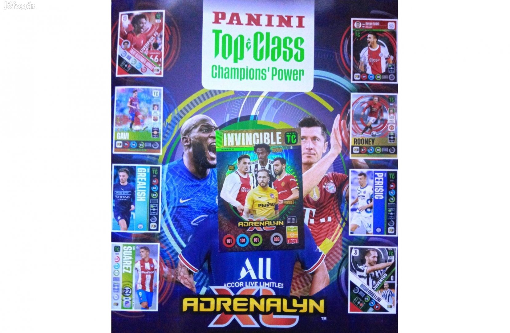 Panini Top Class 2021-2022 Adrenalyn Invincible kártya