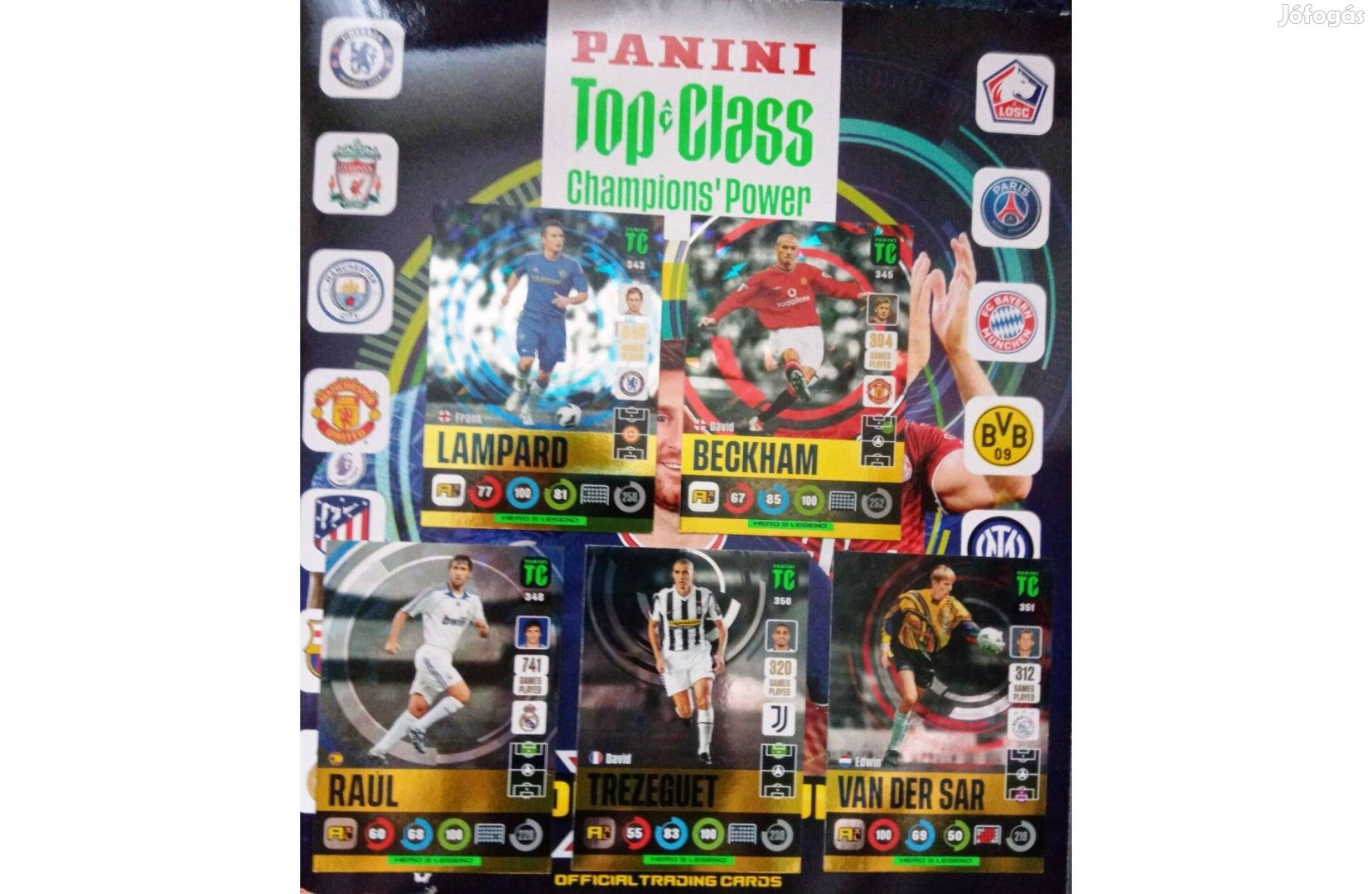 Panini Top Class 2021-2022 Adrenalyn Legend kártya