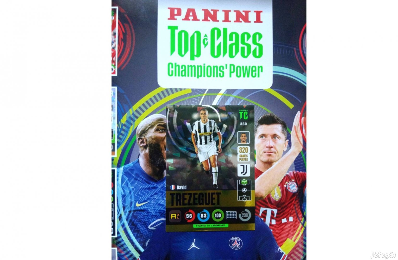 Panini Top Class 2021-2022 Adrenalyn XL David Trezeguet Legend kártya