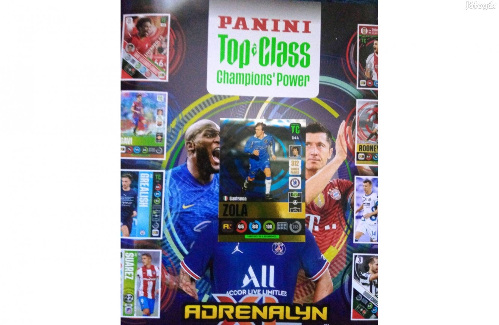 Panini Top Class 2021-2022 Adrenalyn Zola Legend kártya