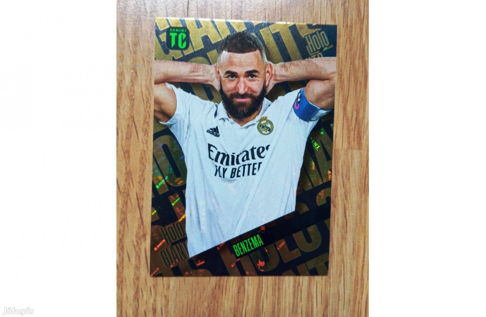 Panini Top Class 2023 Benzema Holo Giant kártya