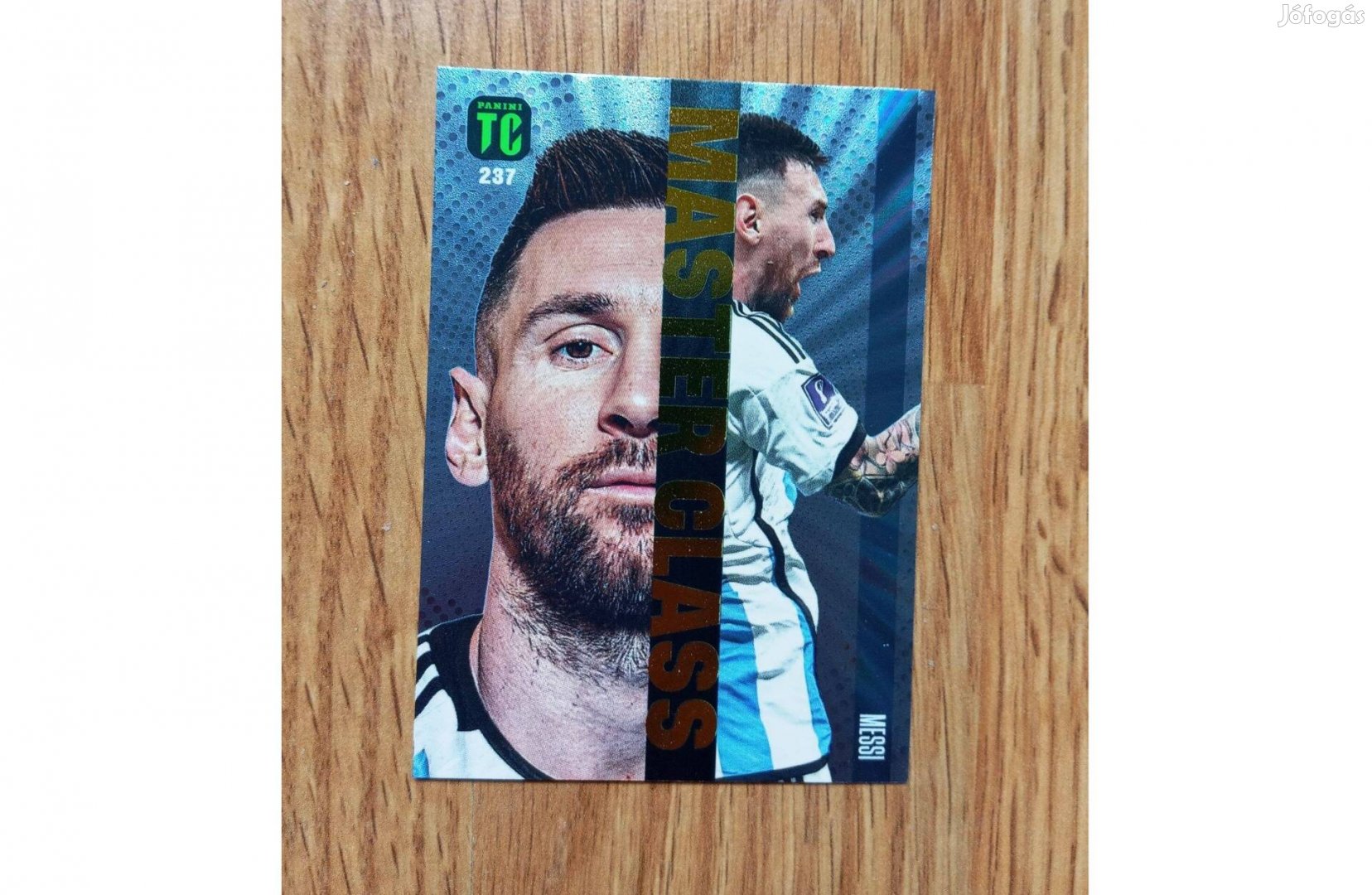 Panini Top Class 2023 Master Class Messi focis kártya