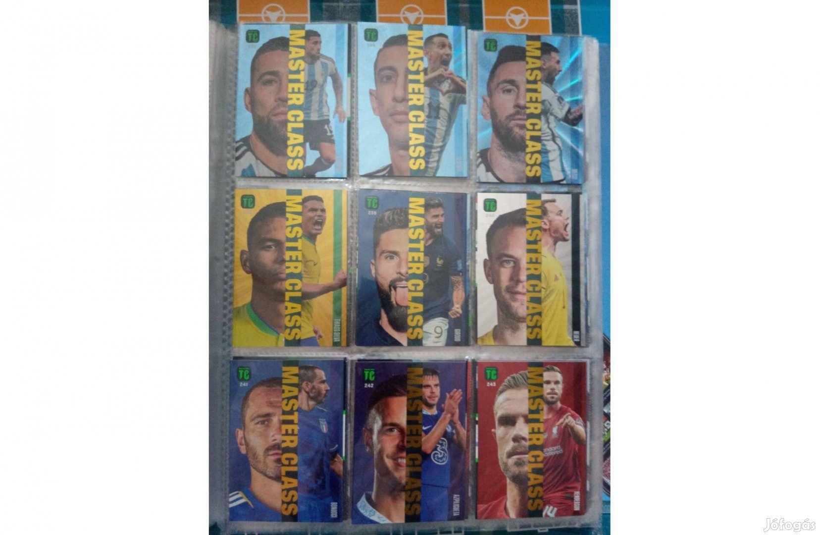 Panini Top Class 2023 Master Class focis kártya