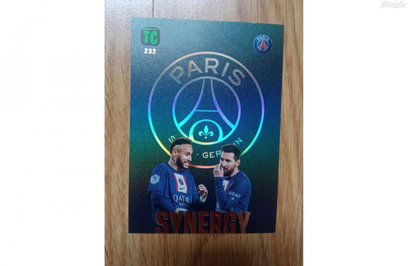 Panini Top Class 2023 Messi Neymar Jr Synergy kártya