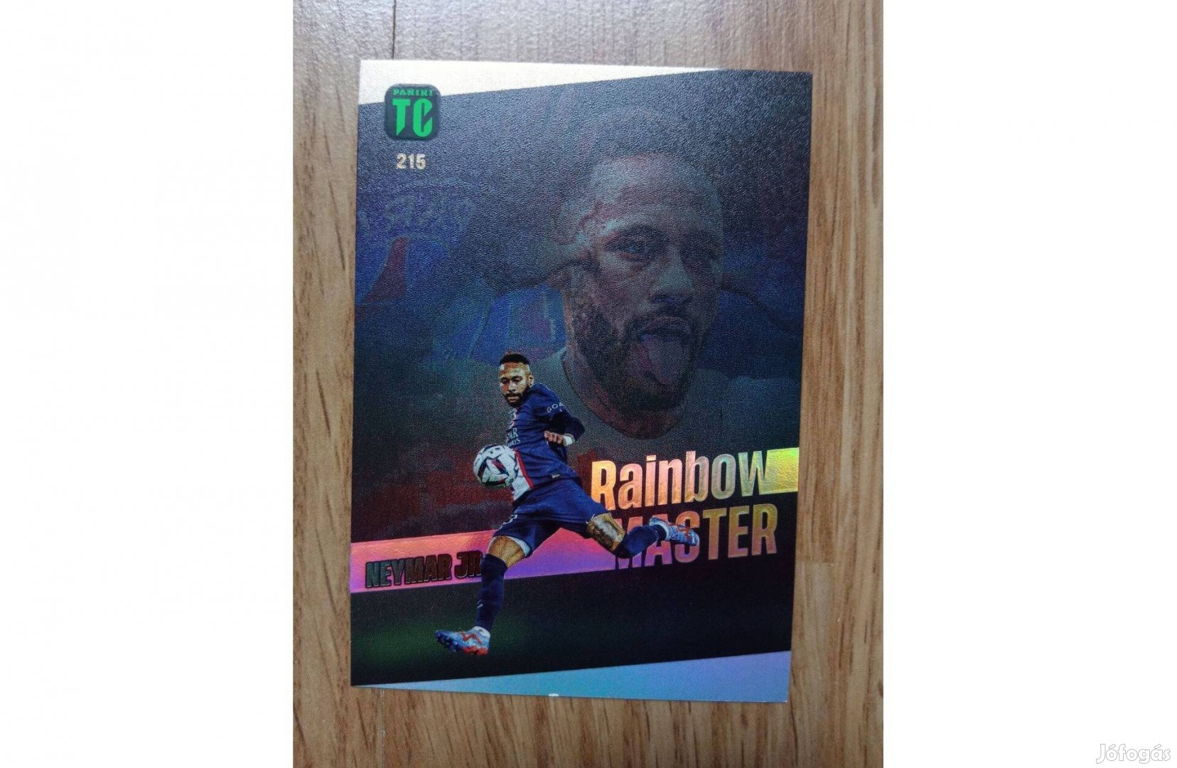 Panini Top Class 2023 Rainbow Master Neymar Jr focis kártya