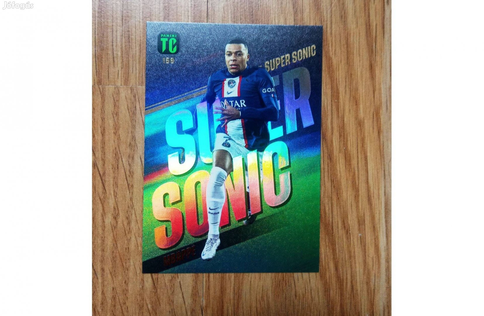 Panini Top Class 2023 Supersonic Mbappé focis kártya