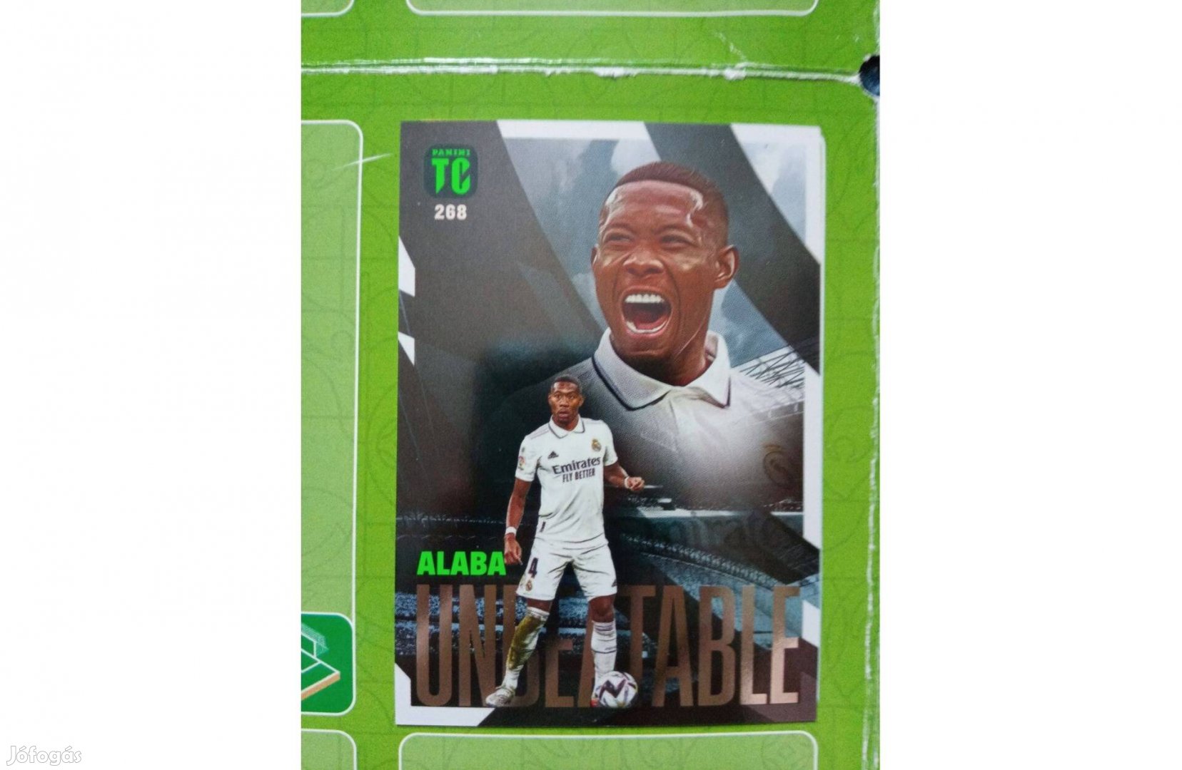 Panini Top Class 2023 Unbeatable Alaba focis kártya