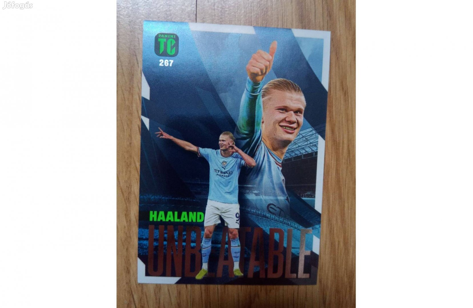 Panini Top Class 2023 Unbeatable Haaland kártya