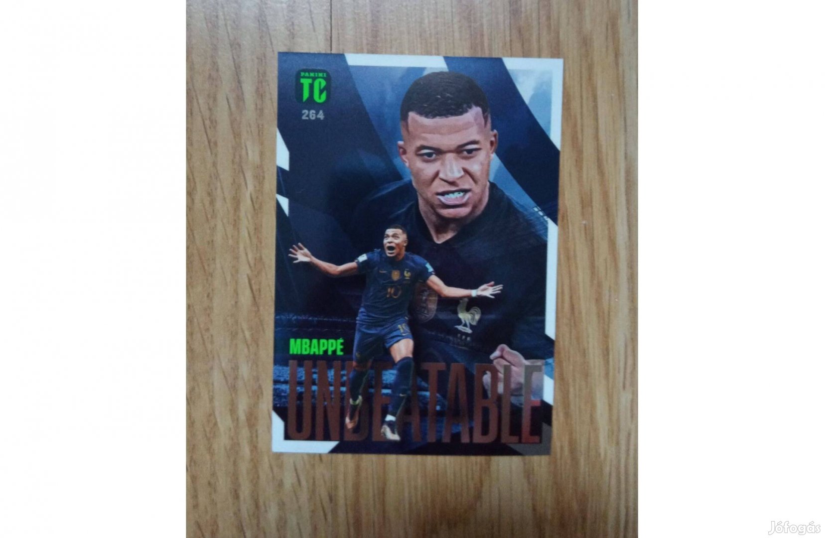 Panini Top Class 2023 Unbeatable Mbappé kártya