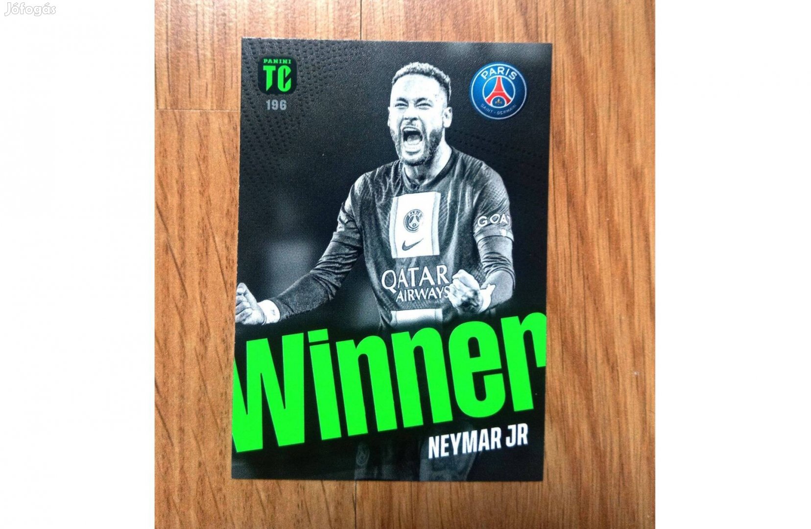 Panini Top Class 2023 Winner Neymar Jr kártya
