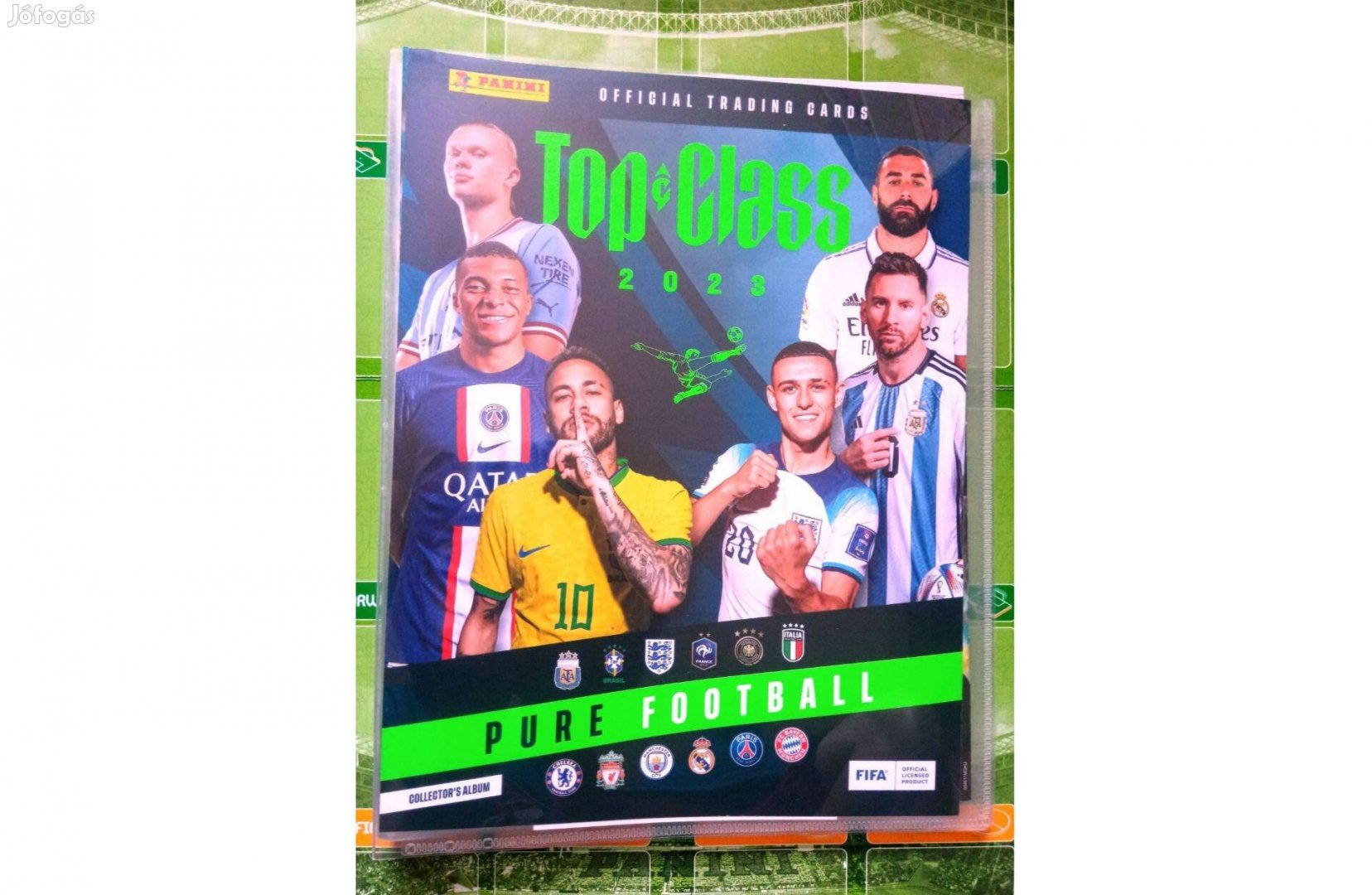 Panini Top Class 2023 kártyatartó focis album