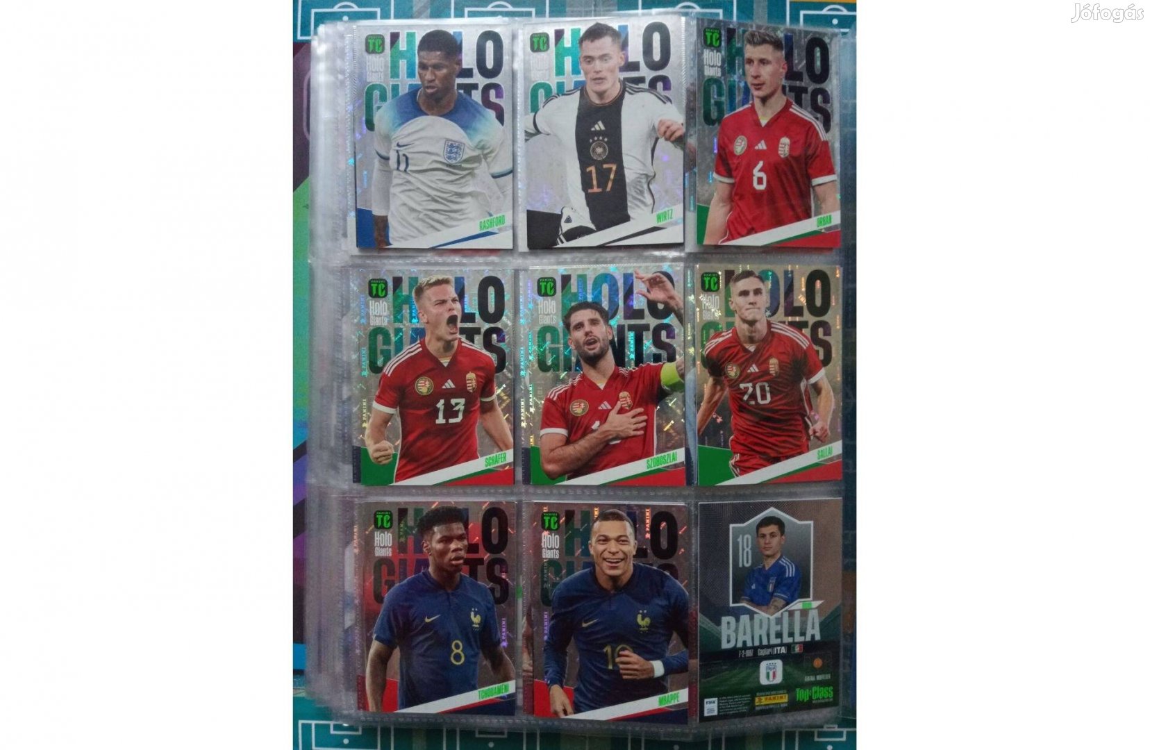 Panini Top Class 2024 Holo Giant focis kártya