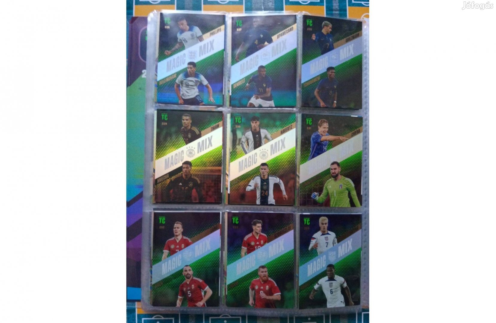 Panini Top Class 2024 Magic Mix focis kártya