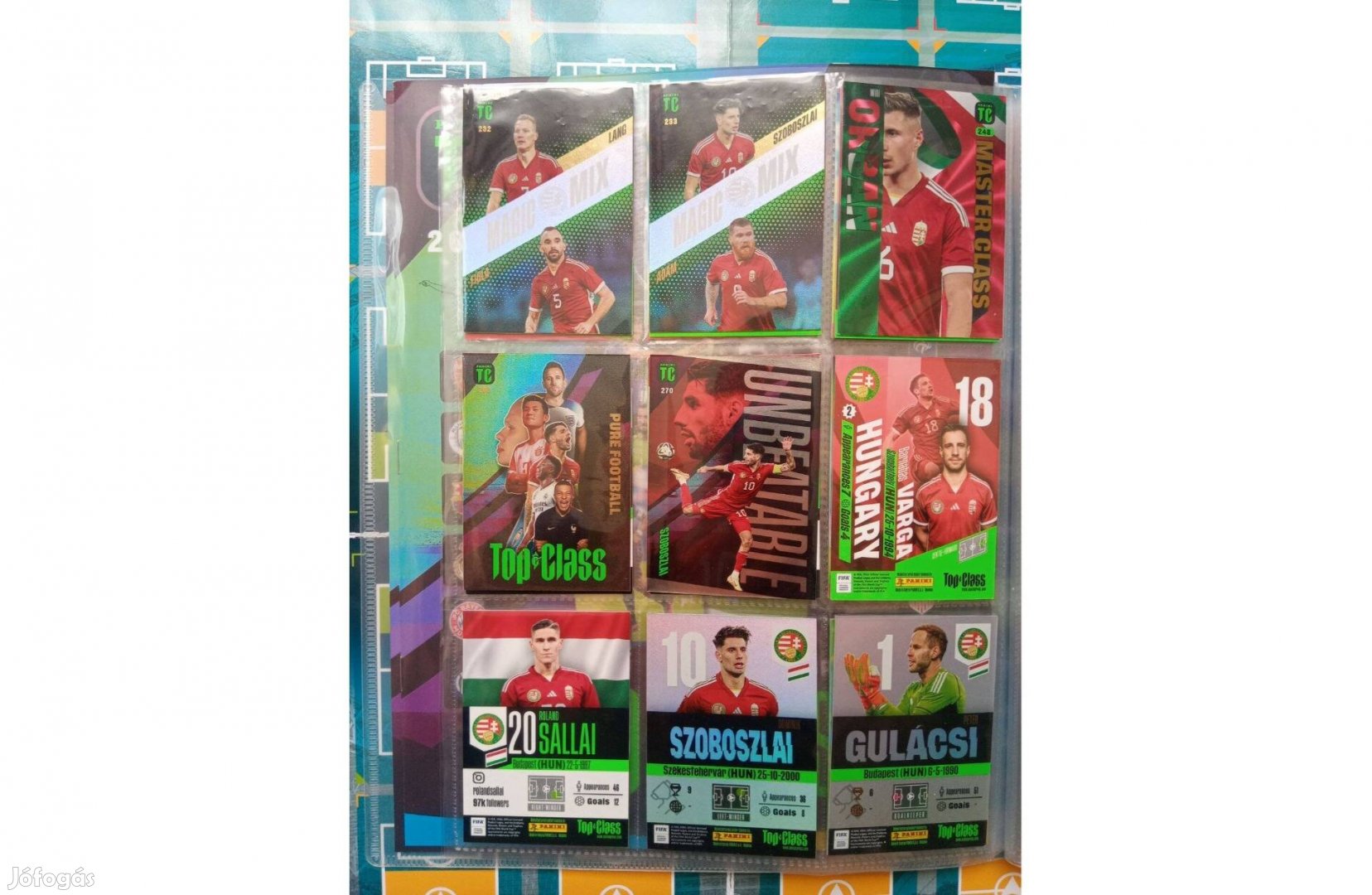 Panini Top Class 2024 Magyarország kártya