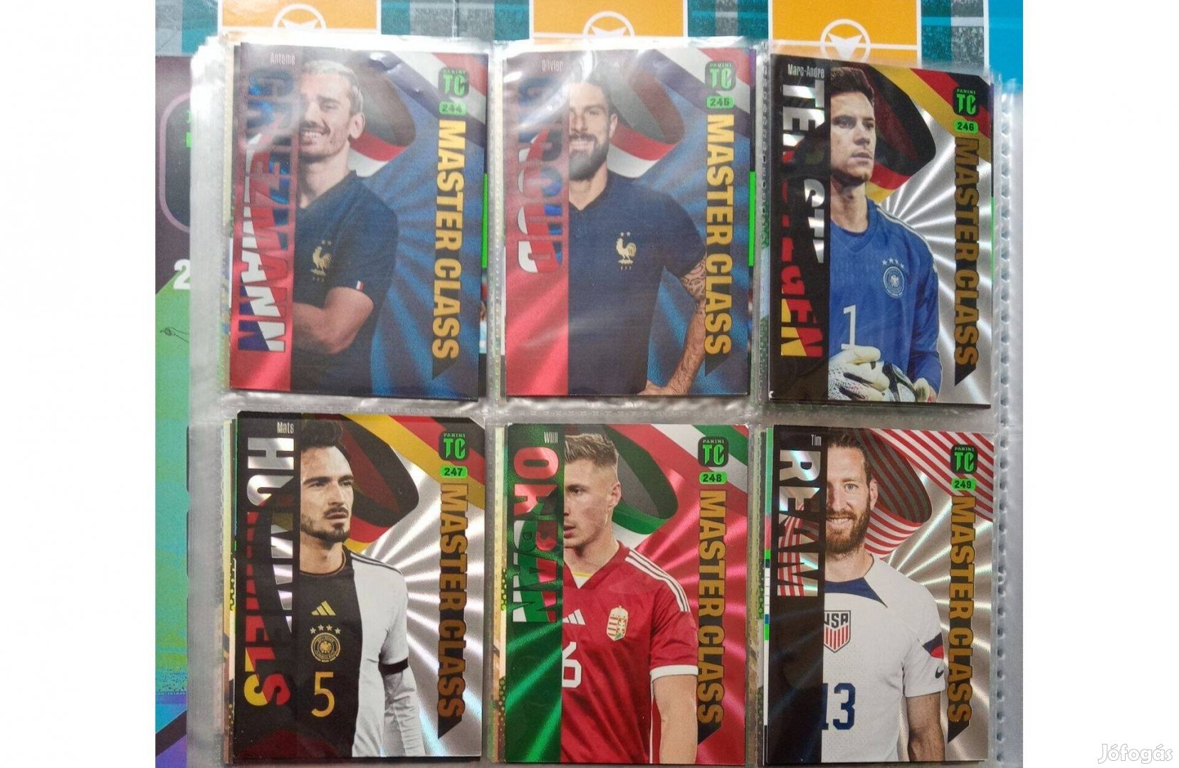 Panini Top Class 2024 Master Class focis kártya