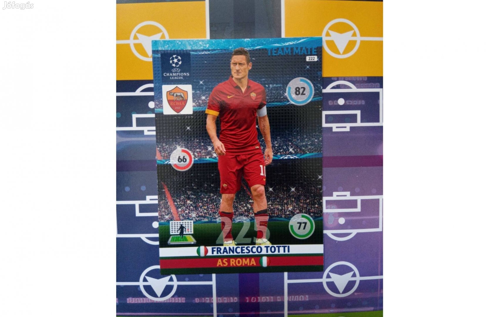 Panini UEFA Champions League 2014-2015 Totti (AS Roma) kártya