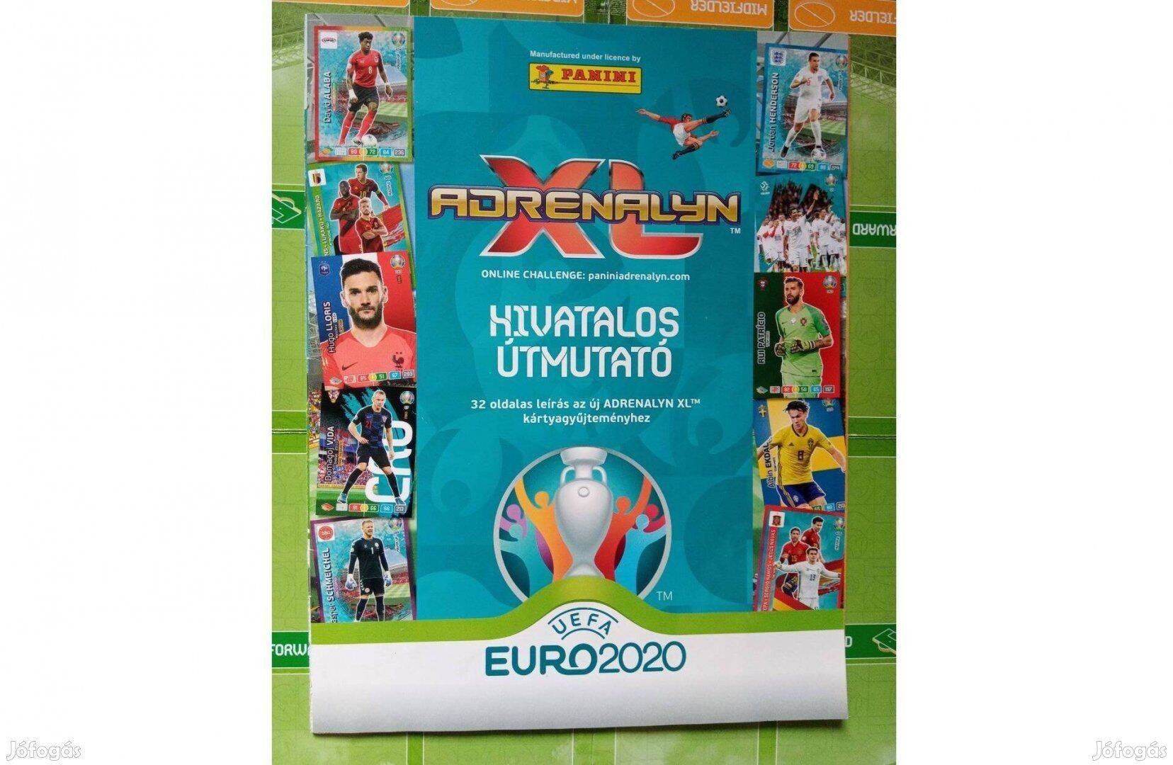 Panini UEFA Euro 2020 Preview Adrenalyn Hivatalos útmutató