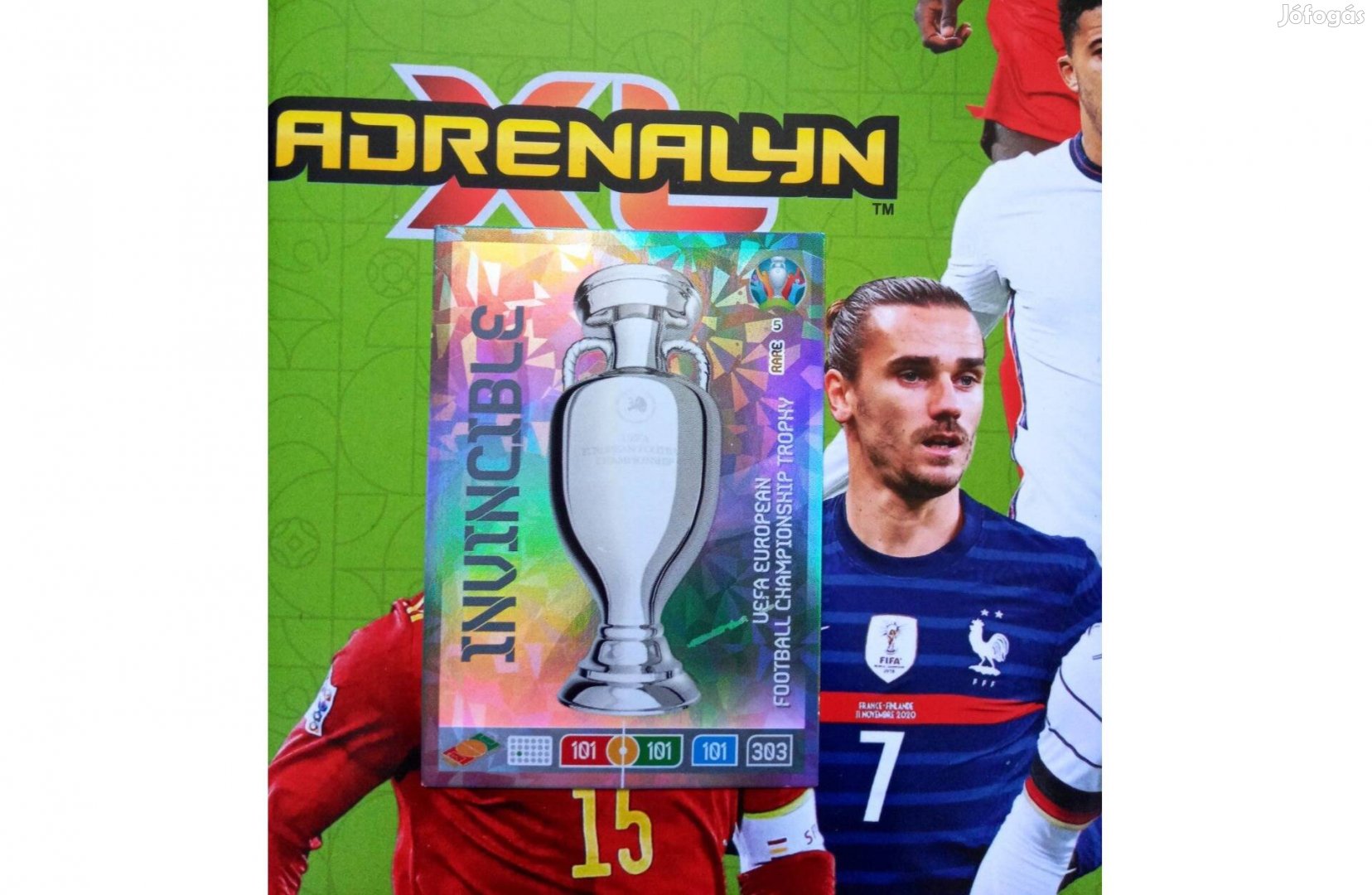 Panini UEFA Euro 2020 Preview Adrenalyn Invincible kártya