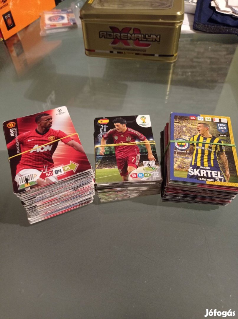 Panini foci kártyák eladók egyben 2014,2017 stb